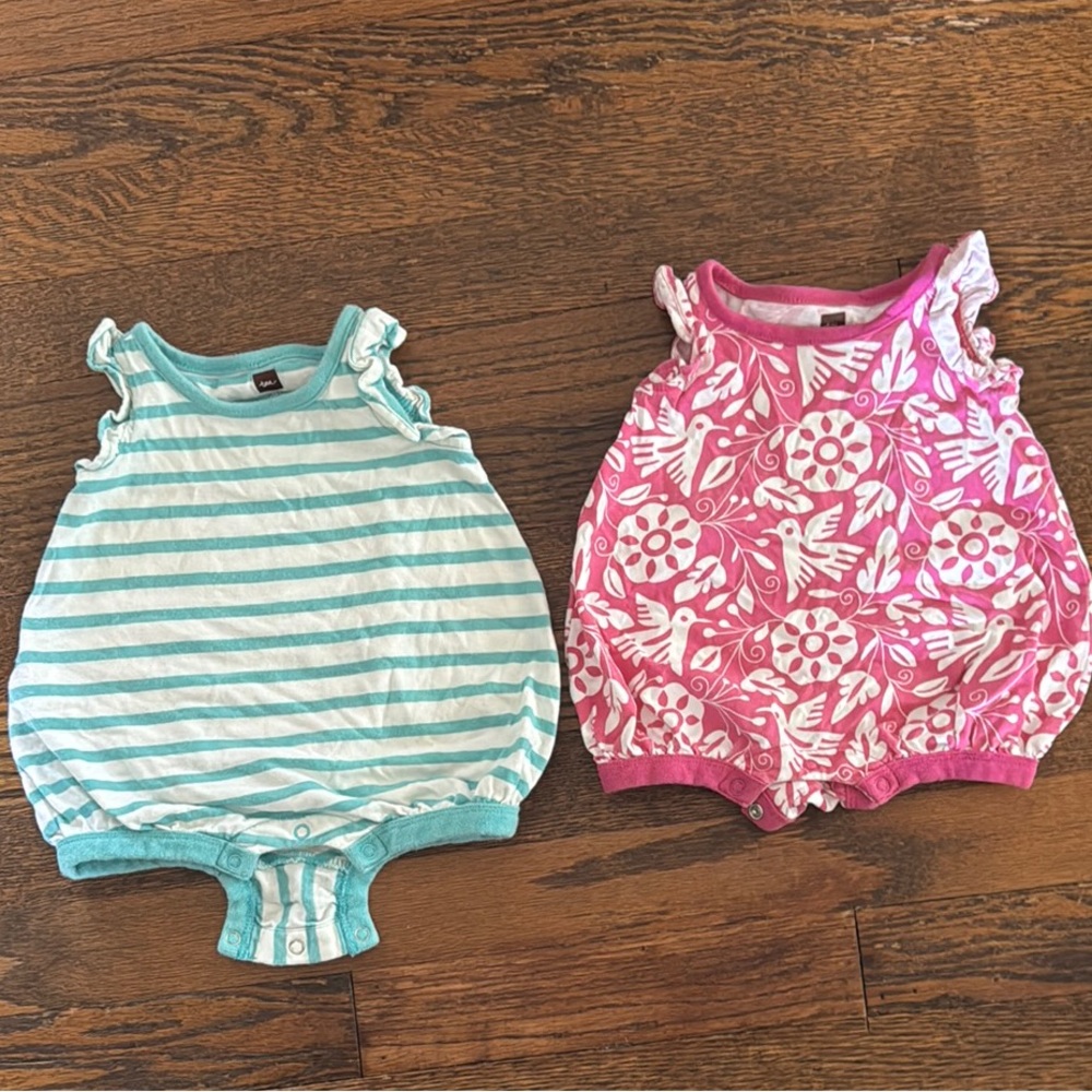 Tea Collection Baby Romper Set (0-3 month)